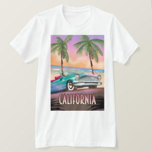 Camiseta Paraíso de California Atardecer