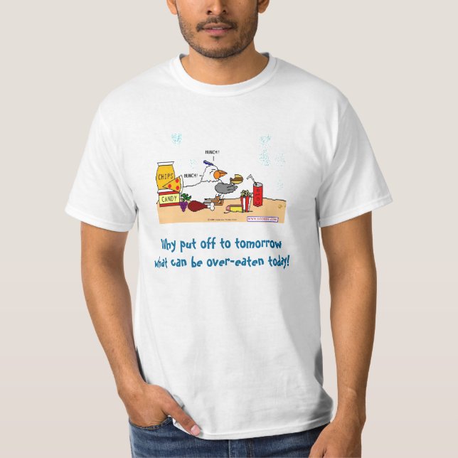 Camiseta Paraíso de la gaviota (Anverso)