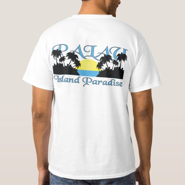 Camiseta Paraíso de la isla (Reverso)