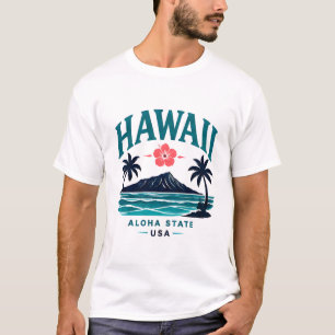 Camiseta Paraíso de la isla de Hawái