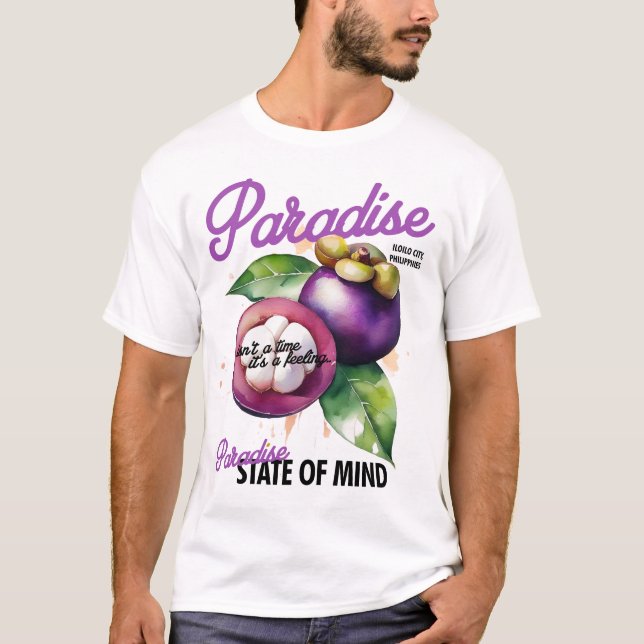 Camiseta Paraíso de la mente - Mangosteen (Anverso)