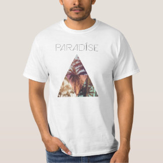 Camiseta Paraíso de la palma del triángulo de Bermudas