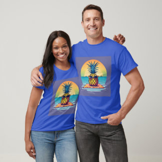 Camiseta "Paraíso de la piña: ten un diseño tropical divert