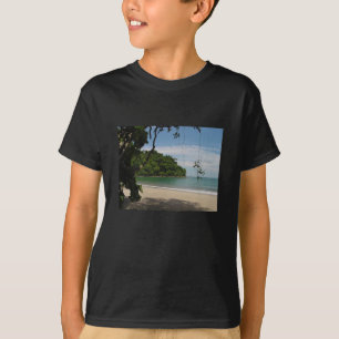 Camiseta Paraíso de la playa de Costa Rica