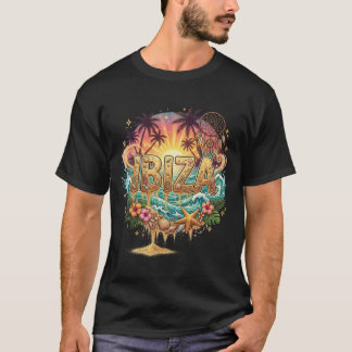 Camiseta Paraíso de la puesta de sol de Ibiza