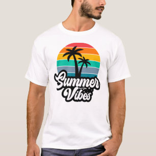 Camiseta Paraíso de las vibraciones de verano-32922