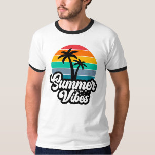 Camiseta Paraíso de las vibraciones de verano-32922