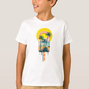 Camiseta Paraíso de los dulces de verano tropical