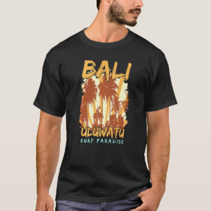 Camiseta Paraíso de los Surf de Bali Uluwatu Indonesia Bali