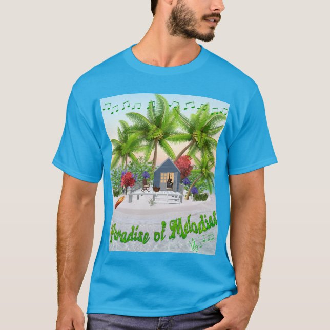 Camiseta Paraíso De Melodías Isla Fantasía (Anverso)