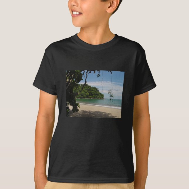 Camiseta Paraíso de Playa de Costa Rica (Anverso)
