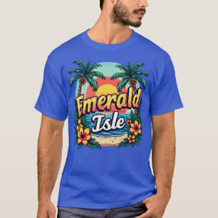 Camiseta Paraíso de Playa de Isla Esmeralda