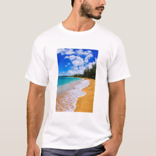 Camiseta Paraíso de playa tropical, Hawái
