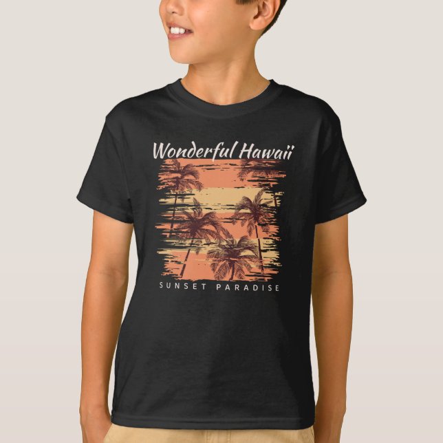 Camiseta Paraíso de Sunset (Anverso)