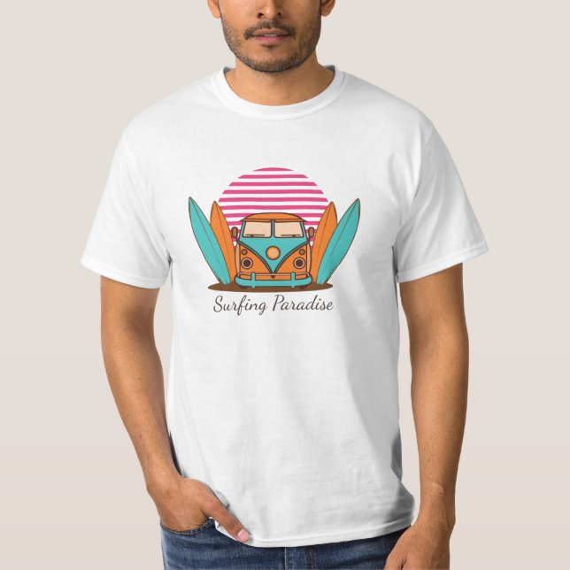 Camiseta Paraíso de Surf (Anverso)
