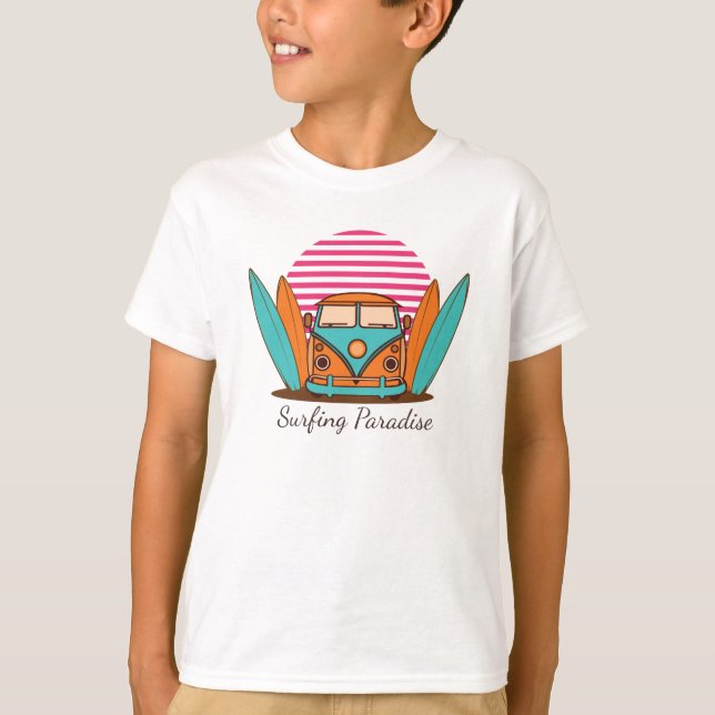 Camiseta Paraíso de Surf (Anverso)
