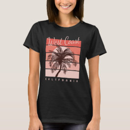 Camiseta paraíso de surf de California