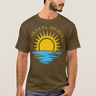 Camiseta Paraiso de surf del océano de la playa del amanece