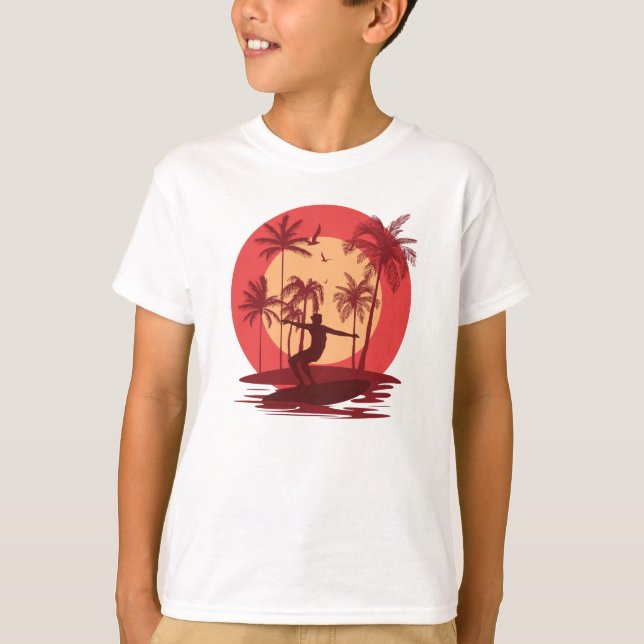Camiseta Paraíso de Surfing (Anverso)