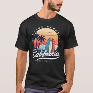 Camiseta Paraíso de Surfing de California