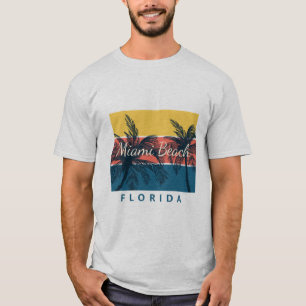Camiseta Paraíso de Surfing Miami Beach Florida