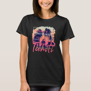 Camiseta Paraíso de Tahiti Teahupoo Polinesia Francesa Ta