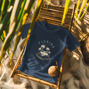 Camiseta Paraíso del Club de Surf Florida Ocean Spirit Long