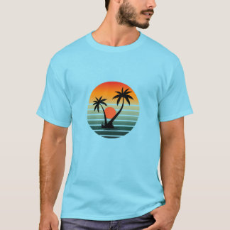 Camiseta Paraíso del Sol - Tropical Beach Vibes