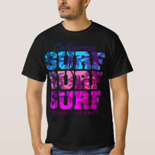 Camiseta Paraíso del Surf Costa Oeste California Los Ángele