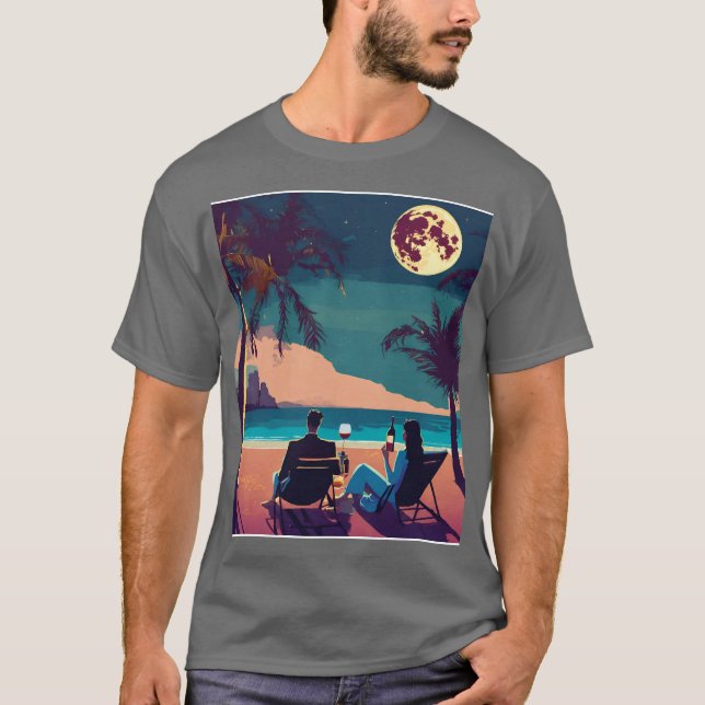 Camiseta Paraíso encontrado: Marea salvaje de Jerry Beach (Anverso)