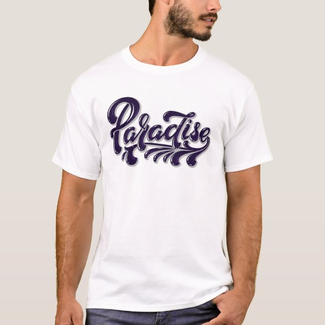 Camiseta Paraíso encontrado Tee (Anverso)