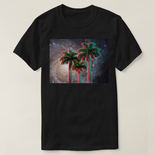 Camiseta Paraíso galáctico (Diseño del anverso)