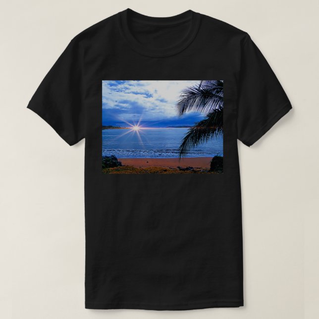 Camiseta Paraíso Idílico En Bocas Del Toro Panamá II (Diseño del anverso)