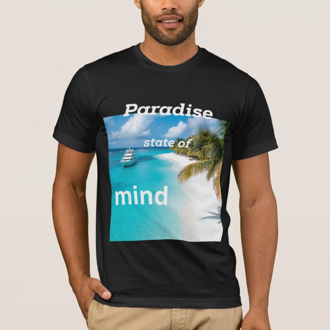 Camiseta ''Paraíso mental'' (Anverso)