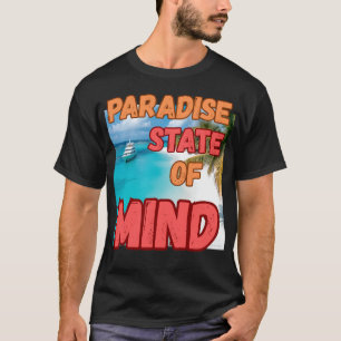Camiseta "Paraíso mental''.