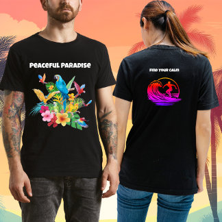 Camiseta Paraíso Pacífico Encuentra Tu Calma