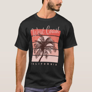 Camiseta paraíso para el surf en California