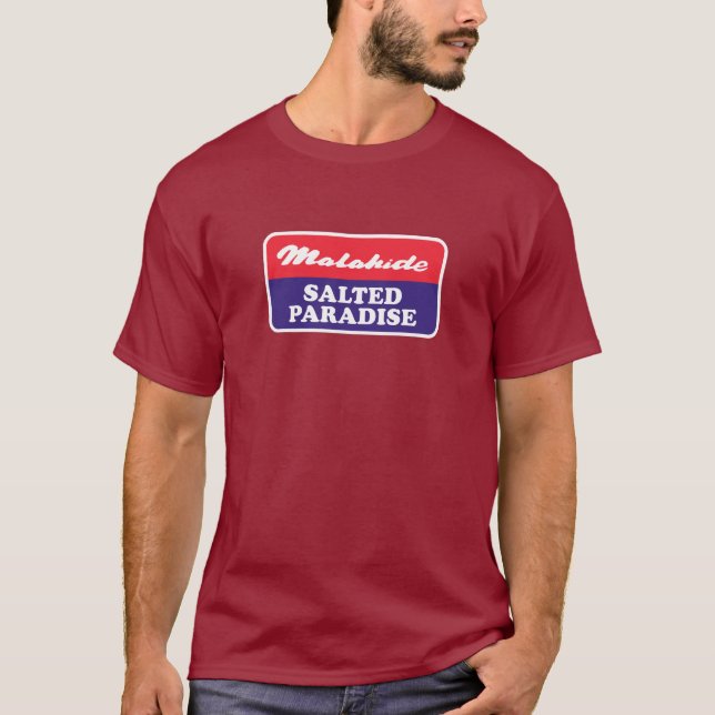 Camiseta Paraíso Salado de Malahide (Anverso)