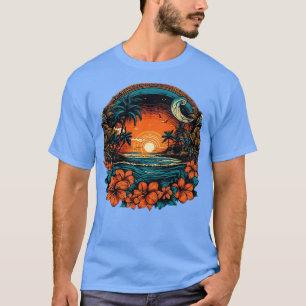 Camiseta Paraíso tropical