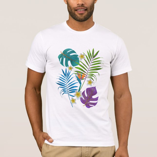 Camiseta Paraíso tropical (Anverso)