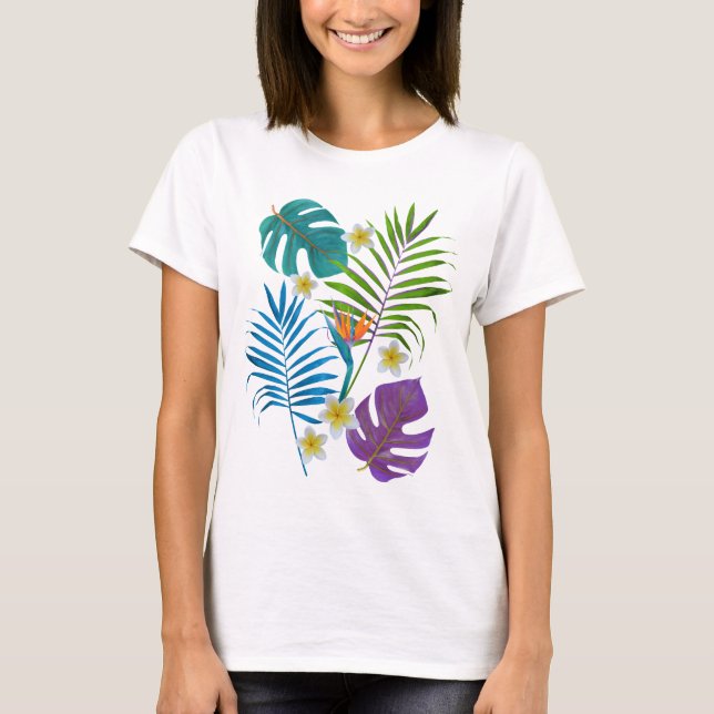 Camiseta Paraíso tropical (Anverso)
