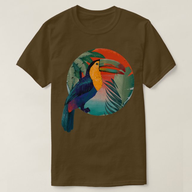 Camiseta Paraíso tropical (Diseño del anverso)