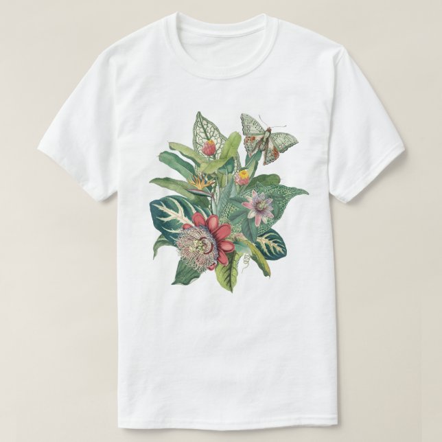 Camiseta Paraíso tropical (Diseño del anverso)