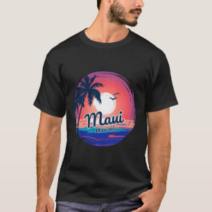 Camiseta Paraíso tropical de Hawái Maui Mamáes de vacacione