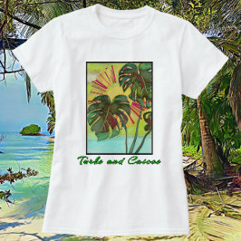 Camiseta Paraíso tropical de Turcas y Caicos