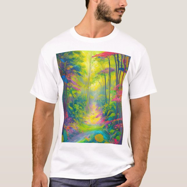 Camiseta Paraíso tropical - Paraíso de la jungla (Anverso)