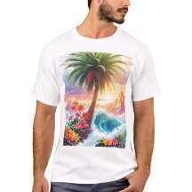 Paraíso tropical Vibes T-Shirt