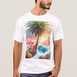 Camiseta Paraíso tropical Vibes T-Shirt
