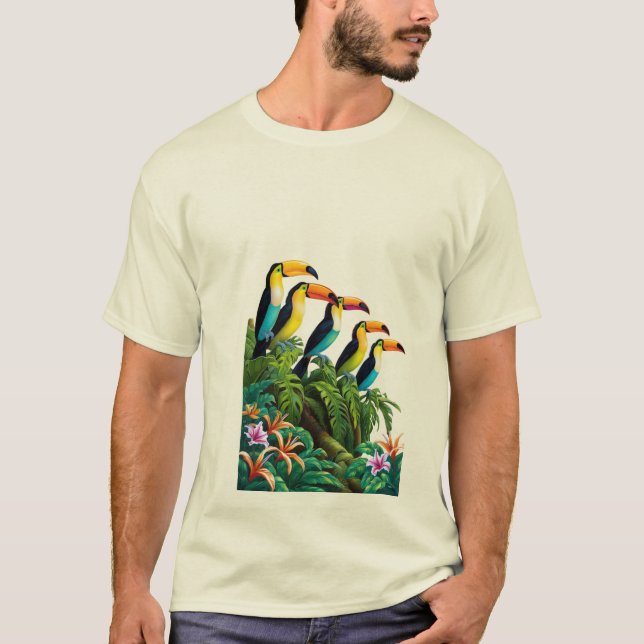Camiseta Paraíso Turco Tropical (Anverso)