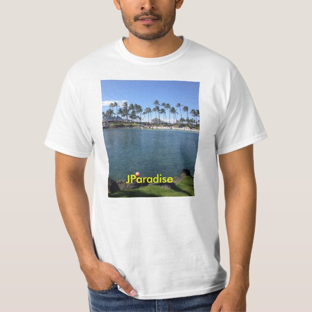 Camiseta Paraísos de las vacaciones (Anverso)